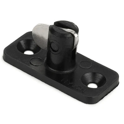10 x Black Single Stayput Fastener Vertical T Toggles Eyelet BOAT COVERS MARINE - image 1 of 4