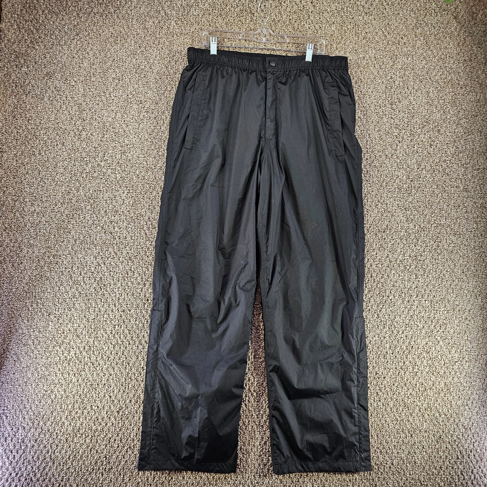 North End Wind / Rain Pants Mens Sz XL (Measures 36x33) Straight Leg Pockets