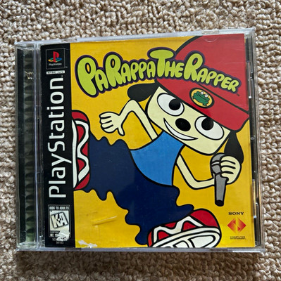 PaRappa the Rapper PS1 K-A 1997 NTSC-U/C Music Rhythm Manual no poster.