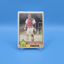 JOHNNY BENCH 1976 TOPPS N.L. ALL-STAR BASEBALL REDS #300 Q1880