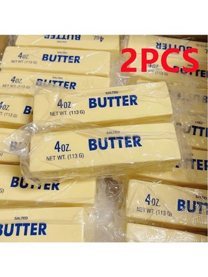 #ad 2 PCS Butter Stick Squishy Therapeutic Toy Soft Fidget For Stress Relief ADHD $10.00