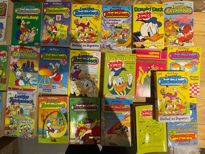 Walt Disney Lustiges Taschenbuch LTB Taschenbuch Comic Lot Donald Duck & Co.