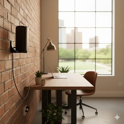 Wall Mount for NETGEAR Orbi & Nighthawk Routers   RS/RBE Series   Black or White