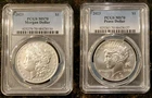 2023 Morgan & Peace Silver Dollar $1 PCGS MS70 *Classic Blue Label* Ships Free
