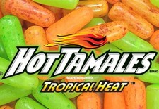 Tropical Heat Hot Tamales Mike and Ike Candy 2 LBs Bulk Vending Candies