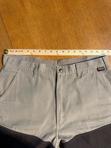 Vintage Walls Canvas Brush Hunting Pants Size 36x31 Made in USA EUC Two Tone - Picture 2 of 10