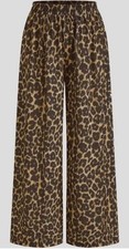 Cider Women’s Leopard Wide Leg Pants Size Large NWOT