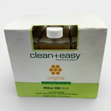 Clean Easy Professional Original Roll-On Wax 12 Pack Large Cartridges Unused