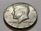 1968-D Kennedy Half Dollar • 40% Silver • Circulated • X175