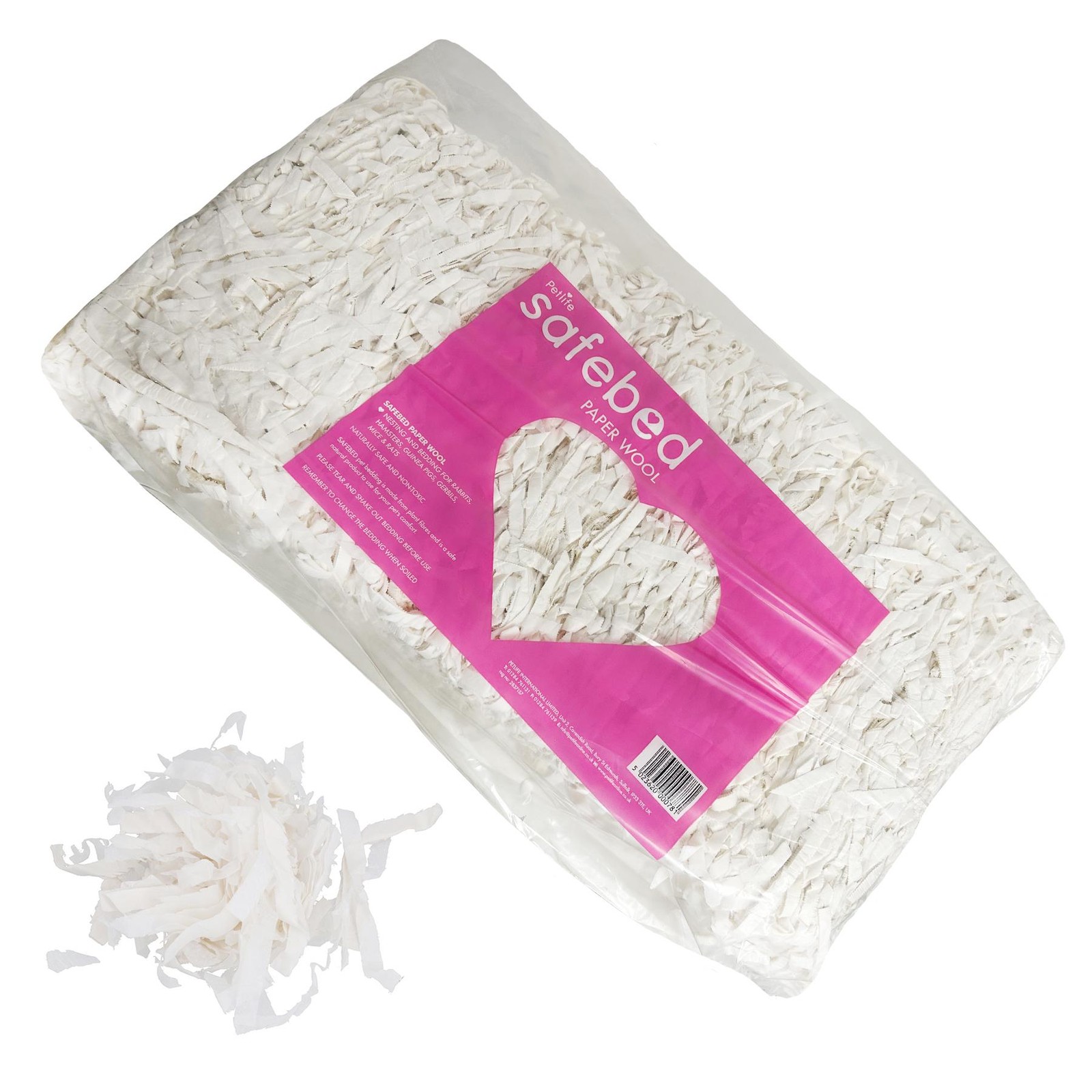 10kg Paper Wool Bedding Natural Small Animal Nesting & Bedding Material