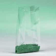 4 x 2 x 10" - 1 Mil Gusseted Poly Bags-Case of 1000