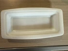 VINTAGE PYREX MILK GLASS BUTTER DISH NO COVER AMISH  #37  USA