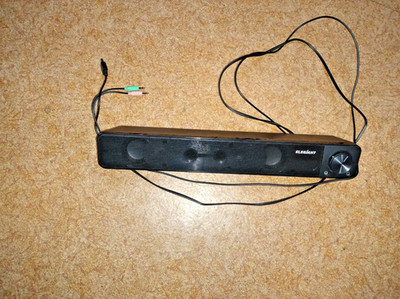 PC Lautsprecher, USB Computer Lautsprecher Portable Mini Soundbar ELEGIANT SR200