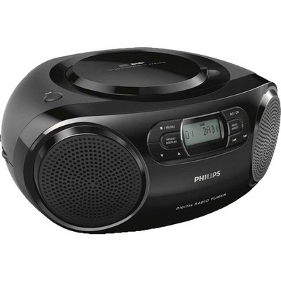Philips AZB500 CD Player Schwarz (DAB)