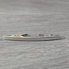 Vintage Pierre Cardin Silver Toned Collar Bar Clip -