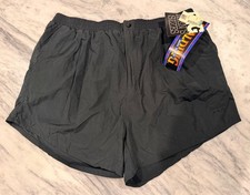 Mens 1980s 80s Short Shorts Vintage Tennis Black Spalding Pro Collection Size 2X