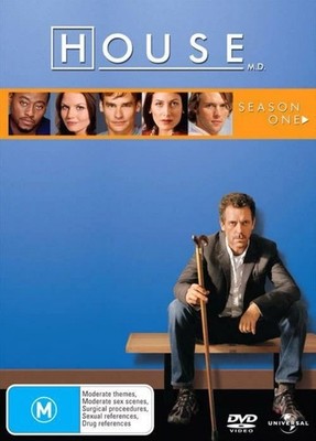 House MD Complete Season 1 DVD Hugh Laurie Region 4 Brand New Sealed