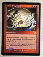 MTG / Kyren Negotiations / MMQ / #198 / FOIL / Uncommon / NM