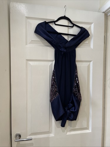 vicky martin top halter neck and tie back. one size - Picture 6 of 14