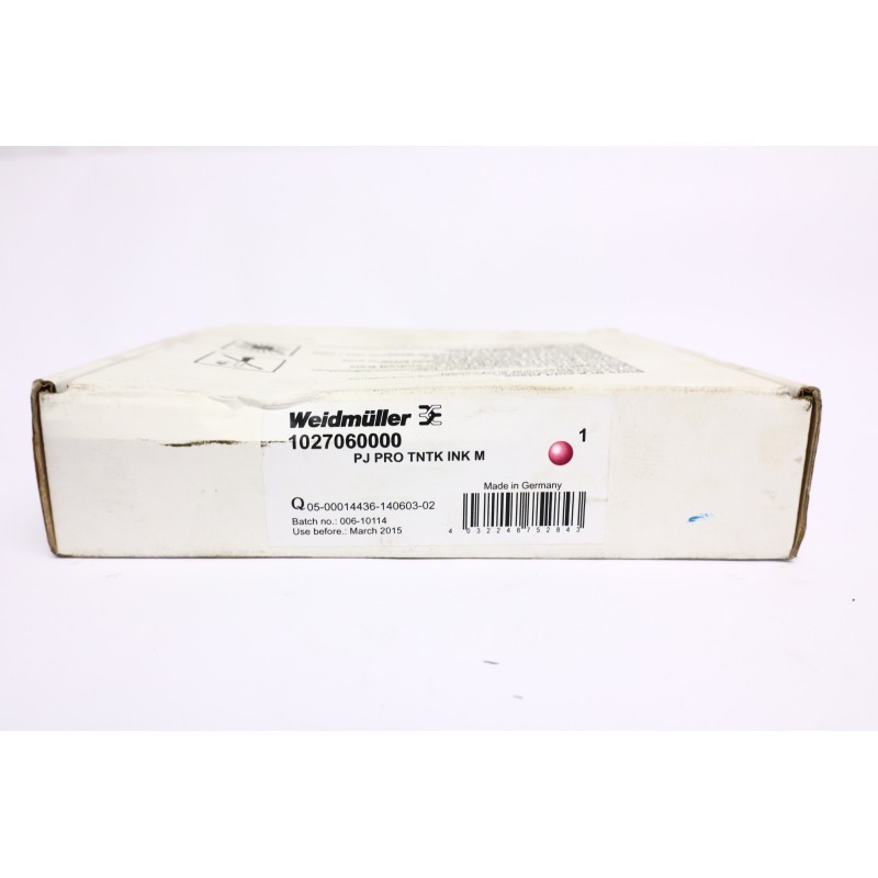 Weidmuller PJ PRO TNTK INK M 1027060000 Open Box (B542)