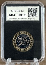 2016 £2 William Shakespeare Histories DateStamp BUNC Two Pound Coin Royal Mint