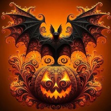Halloween 5D DIY Diamond Painting Kits, Art Kits for KM1339-1