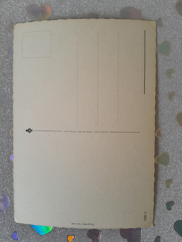 Vintage Postcard 70's -buon compleanno. | eBay