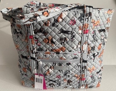 Vera Bradley Best in Show Dogs Vera Tote Bag Dog Breeds NWT Limited Hard-to-Find