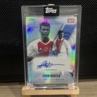 Topps Ajax 125 Anniversary De Amsterdammers Aron Winter Auto Blue /49