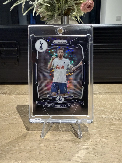 2021-22 Panini Prizm Premier League Pierre-Emile Hojbjerg #158 Black Prizm 1/1