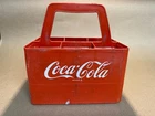 Vintage Plastic Coca-Cola 6 pack Carrier for small bottles