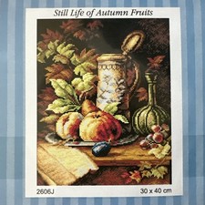 Printed Needlepoint canvas for halfstitch without Floss 30x40 Cm Orchidea