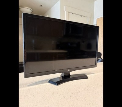 LG 24LF454B 24'' LED TV Flat Screen 720p HD HDMI TV Antenna Black LED Display