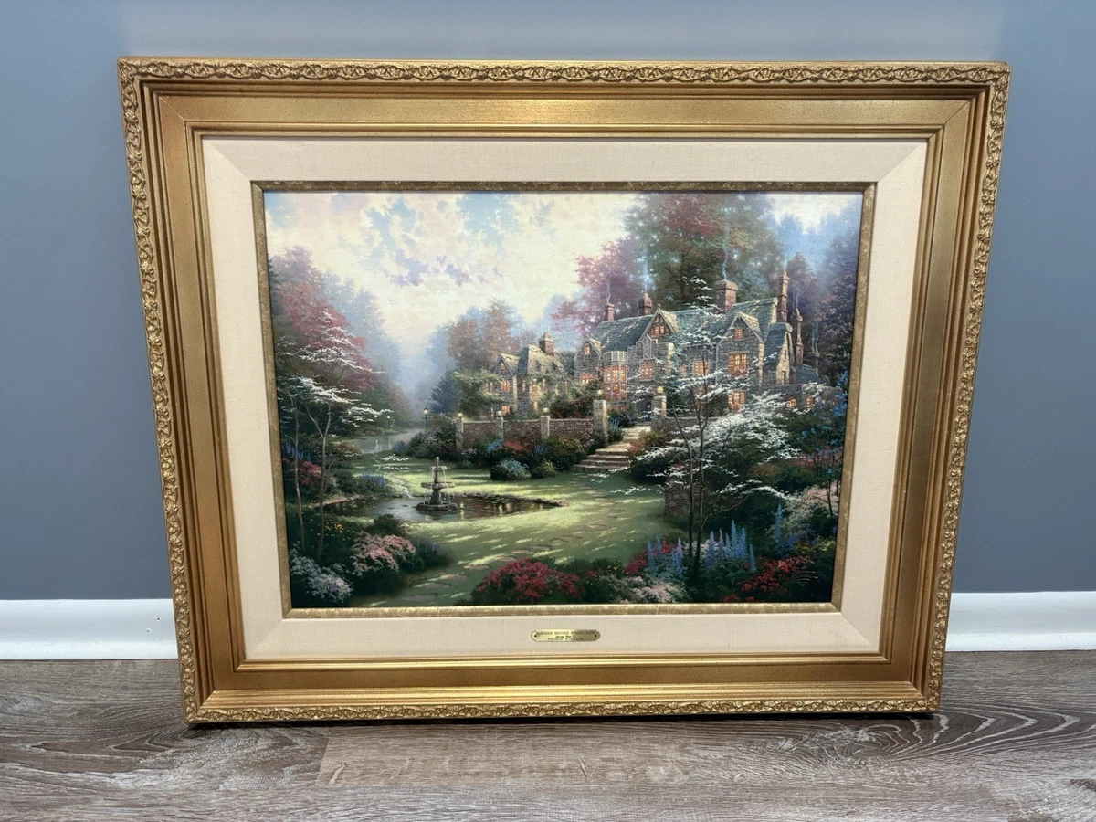 Thomas Kinkade Gardens Art Paintings for sale | eBay