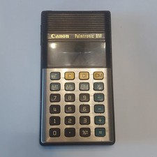 Calcolatrice Canon Palmtronic 8M vintage / funzionante / da collezione / matematica