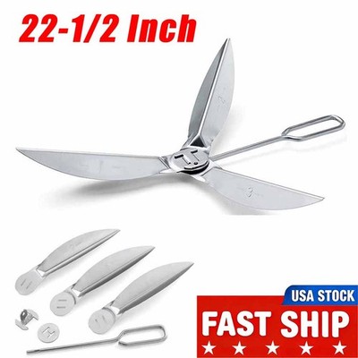 22-1/2-Inch One-Touch Cleaning System Kit For Weber Grill Parts 7444 Replacement