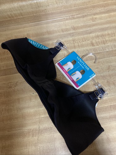 Vanity Fair Beauty Back Smoother Back Bra 72345 Black Size 38C Brand New - Picture 3 of 3