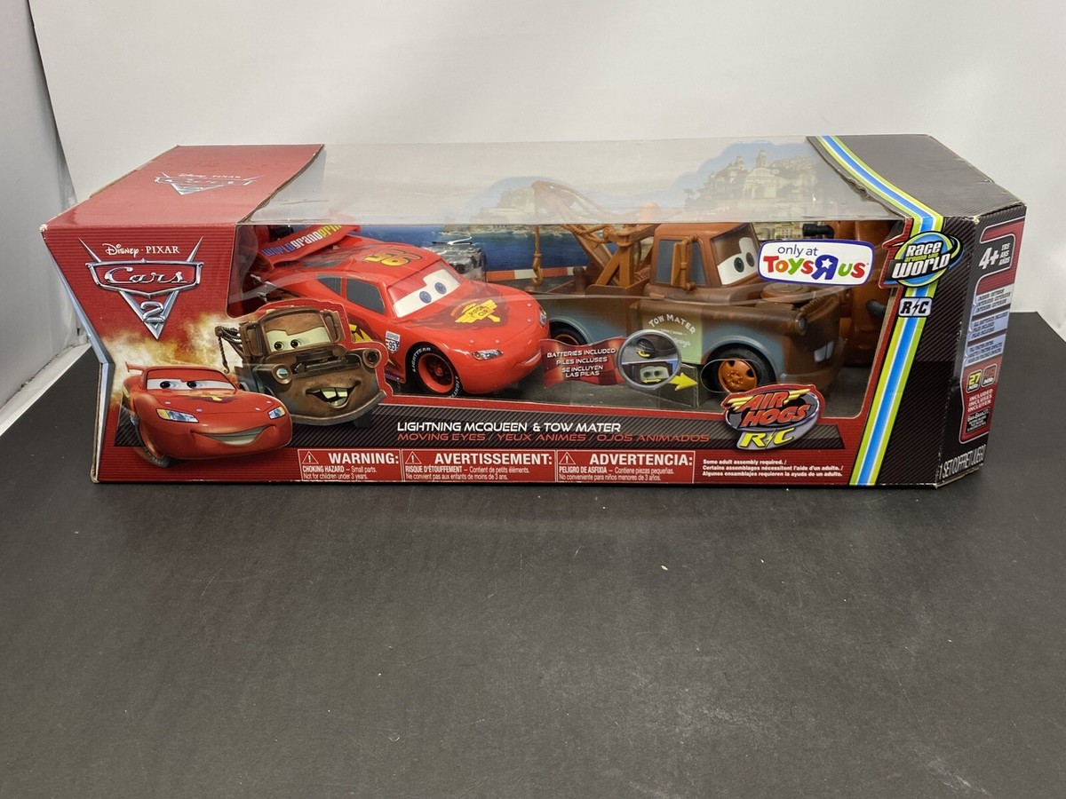 Air Hogs RC Disney Pixar Cars 2 Lightning Mcqueen & Tow Mater