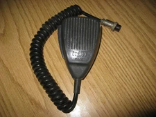 Nice Pace Hand Microphone Mic Ham CB Radio 4 Pin Plug Used Untested