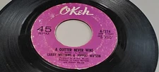 Larry Williams & Johnny Watson - A Quitter Never Wins- US Original '60s Okeh- VG