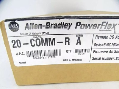 New Allen-Bredley 20-COMM-R /A PowerFlex Remote I/O Communication Adapter