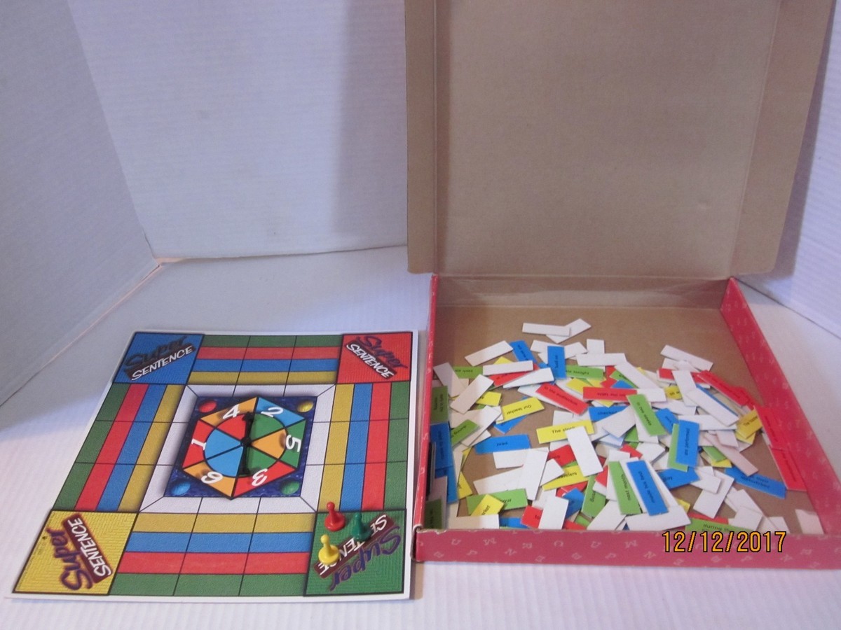 CRE6006 Super Sentence Game – Fun Word Building & Grammar Learning Game