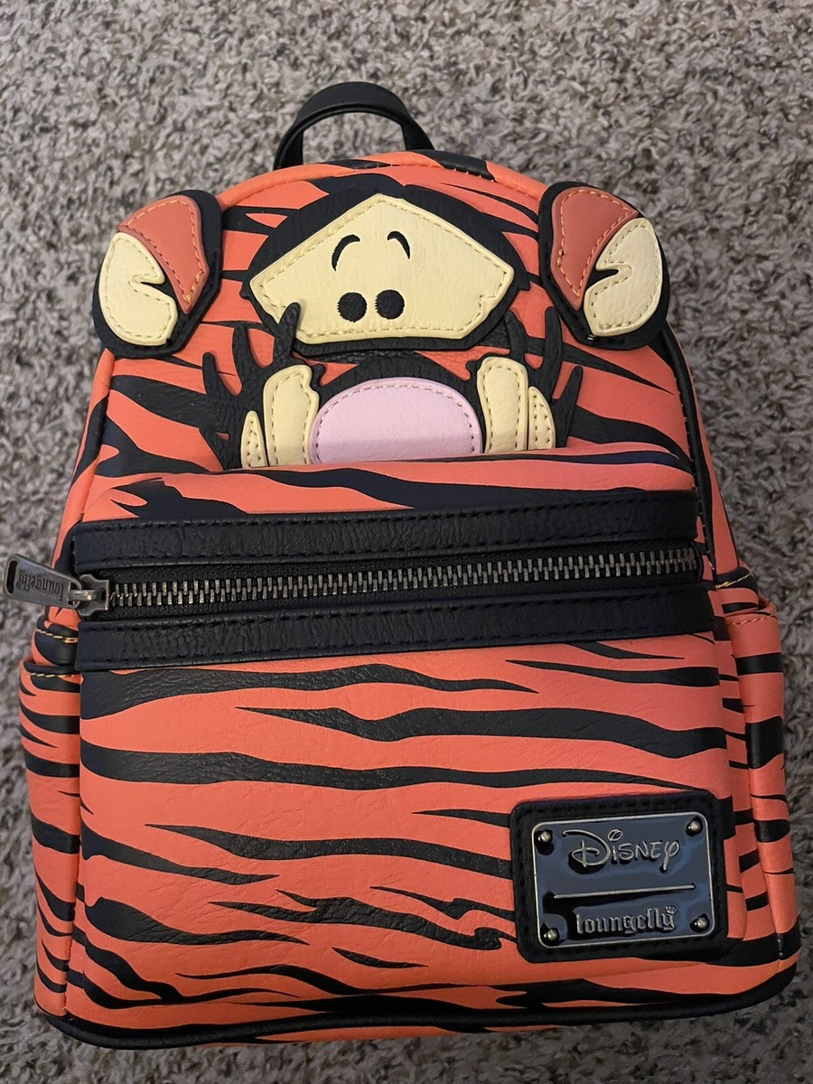 Tigger Loungefly Backpack LOUNGEFLY BAG MINI BACKPACK TIGGER BLACK