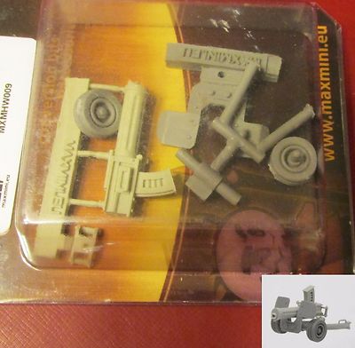 MAXMINI MXMHW009 Gun Cart Maxim Pattern (1) Miniature Heavy Machinegun HMG NIB