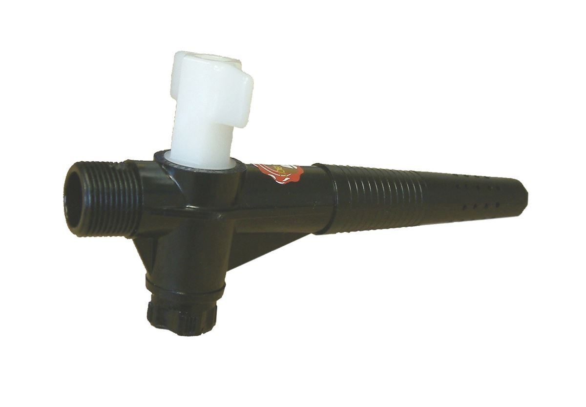 Abbot Single Tap ¾"" BSP Thread Plastic Cask Ale Tap Beer Barrel Tap Keg Tap