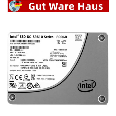 FOR DELL INTEL DC S3610 Series 400GB 6Gbps SATA 2.5'' 65WJJ 065WJJ SSDSC2BX400G4R