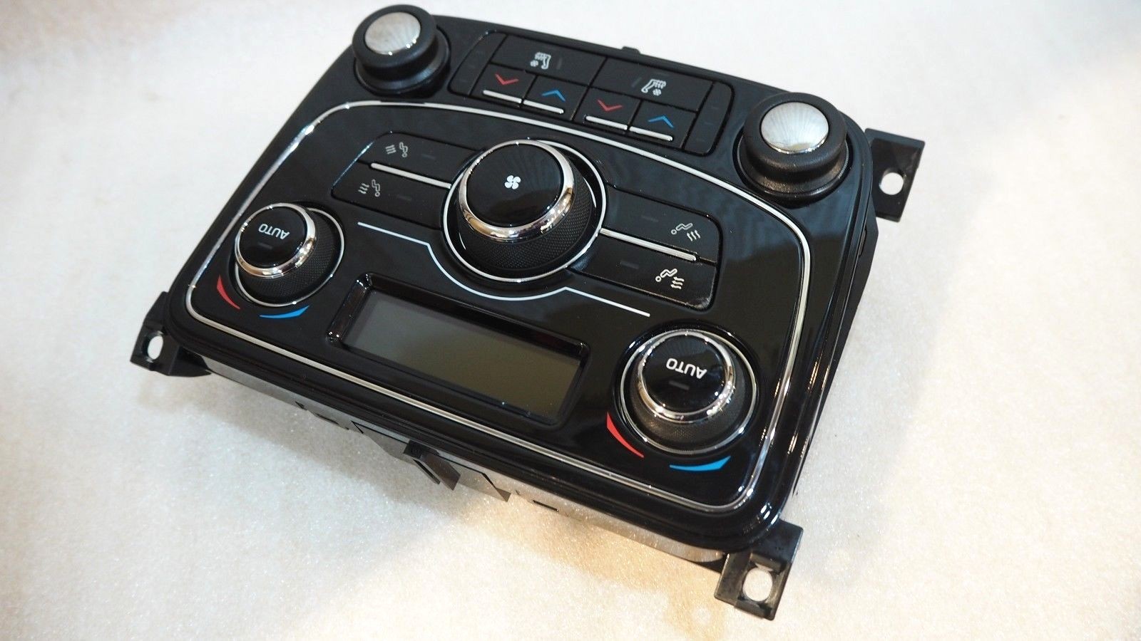 JAGUAR XJ 5.0L 2012 REAR AC CLIMATE HEATER CONTROL PANEL AW9318D687DF