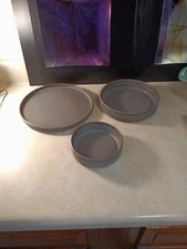 3 Piece Fortessa Vitraluxe #0224 10.5" Dinner Plate, 8.5"Bowl, 6" Bowl Set