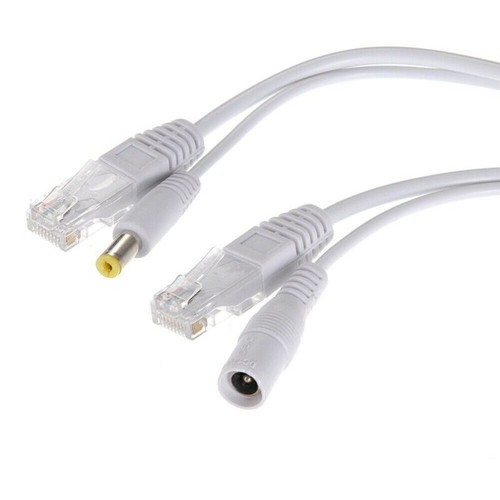 New Passive PoE Adapter Cable Injector Splitter Kit Power Over Ethernet Injector - Picture 4 of 6