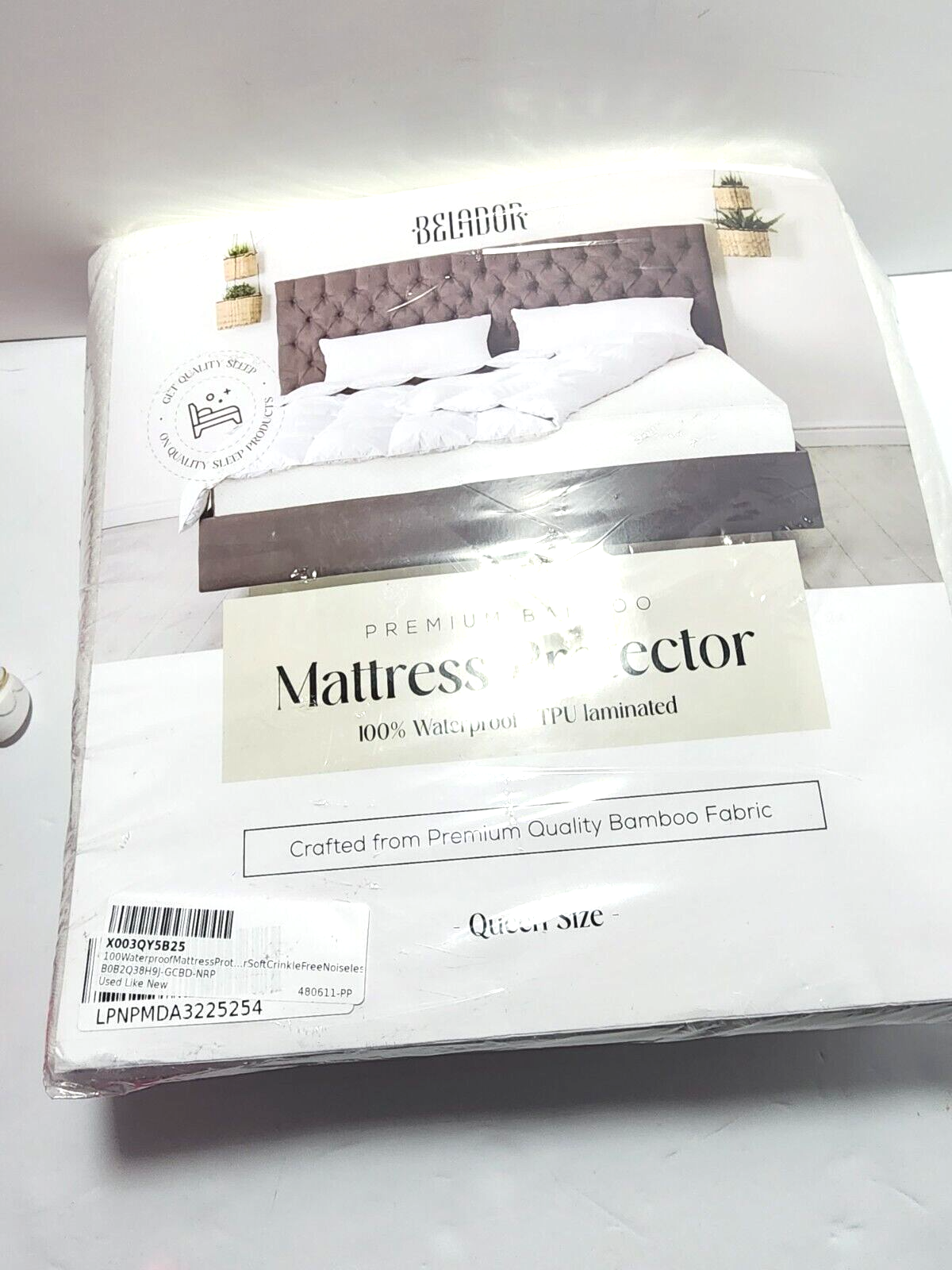 100 Waterproof Mattress Protector Queen Luxury Comfort Bamboo Mattress Cover eBay